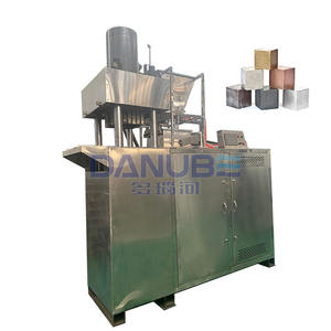 Machine de fabrication de briquettes minérales DANUBE Machine de presse hydraulique en acier inoxydable pour briquettes de charbon de bois - Product Image 1