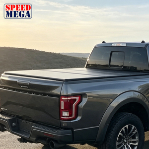 Hard Tri-Fold Tonneau Cover for Ford F-150 5.5ft Bed, Aluminum Tri Folding Waterproof Bed Cover, No Drill Anti-Theft - Product Image 5