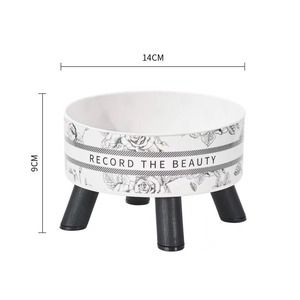 Bol d'alimentation pour chat et chien en acier inoxydable - Plat surélevé antidérapant pour animaux de compagnie - Product Image 3