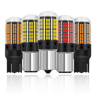 Lampadine LED 1156 BA15S P21W BAU15S PY21W T20 7440 W21W 1157 P21 <span class=keywords><strong>5W</strong></span> <span class=keywords><strong>W21</strong></span> <span class=keywords><strong>5W</strong></span> 7443 3014 144SMD Canbus per Indicatori di Direzione Auto - Product Image 6