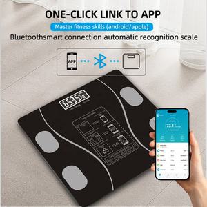 Báscula Analizadora de Grasa Corporal Inteligente Bluewill con Certificación BSCI, Precisión de 0.05 kg, Función de Aplicación, Uso Doméstico - Product Image 4
