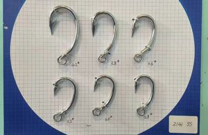 เบ็ดตกปลาทะเลน้ำเค็ม สแตนเลส สำหรับปลาใหญ่ ปลาทูน่า รุ่น 39960 เบ็ดวงกลมสำหรับปลาฉลาม ขนาด 6/0-7/0-8/0-9/0-10/0-11/0-12/0 # - Product Image 2