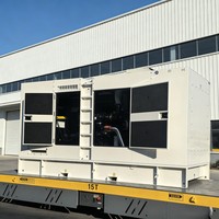 Groupe électrogène diesel silencieux en veille 200 kW 220 kW 250 kW 280 kW triphasé 60 Hz à démarrage automatique avec ATS pour moteur refroidi par eau