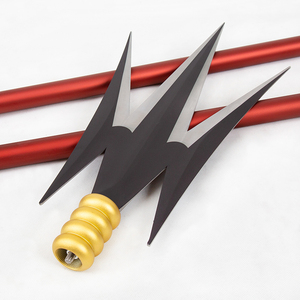 Réplica de Arma de <span class=keywords><strong>Katakuri</strong></span>, Tridente Mochi Mochi No Mi, de <span class=keywords><strong>One</strong></span> <span class=keywords><strong>Piece</strong></span>, 190 cm, Artículo de Colección de Anime, Seguro y Sin Filo - Product Image 2