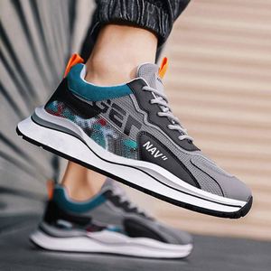 Chaussures de sport pour hommes de marque, avec coussin d'air, en cuir épais, décontractées, pour la marche, baskets tendance pour femmes et dames - Product Image 2