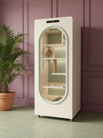 Nouvelle Cabane Intérieure Intelligente pour Chat avec Contrôle de Température, en Bois, Accessoire pour Arbre à Chat et Griffoir