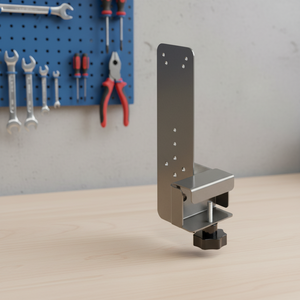 <b>Stainless</b> <b>Steel</b> 90 Degree <b>Angle</b> <b>Bracket</b> Accessories Brushed Surface 2mm Thickness for 500/1000ml Dispenser Mounting System - Product Image 3