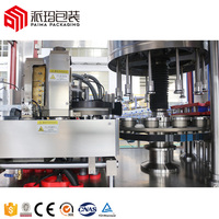 Machine d'étiquetage automatique d'étiquettes en papier à colle thermofusible pour bouteilles ou boîtes de conserve OPP de type rotatif