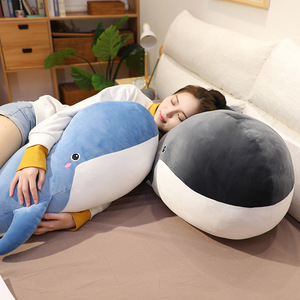 Hot Selling <strong>Sofa</strong> Cushion Realistic Whale <strong>Plush</strong> Pillow <strong>Stuffed</strong> Animal Toy Whale Doll - Product Image 3