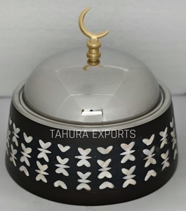 Cazuela de metal hecha a mano para servir en fiestas, calentador de alimentos, olla caliente, cazuela para uso en bodas y hoteles con olla para fregona - Product Image 3