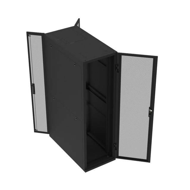 Otrans 19inch Standard Network Rack Cabinet 42u/47u Server Rack SPCC Cold Rolled Steel Black Custom Logo Private Mold Stock