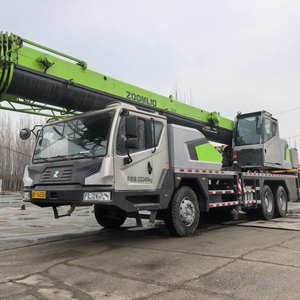 Grue sur camion Zoomlion de 25 tonnes, hauteur de levage de 60 m, grue mobile tout-terrain, poids de 33240 kg, certifiée EPA, modèle 2023 - Product Image 5