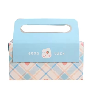 กล่องคัพเค้กกระดาษคราฟท์สั่งทำได้วัสดุรีไซเคิล CMYK/Pantone เคลือบเงาเคลือบด้านเคลือบเงา - Product Image 4