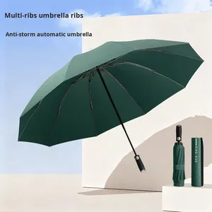 <span class=keywords><strong>Parapluie</strong></span> inversé de voyage compact coupe-vent - Parapluies inversés automatiques pour la pluie - <span class=keywords><strong>Parapluie</strong></span> <span class=keywords><strong>pliable</strong></span> portable à 10 baleines grand format - Product Image 3