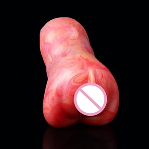 GEEBA Colorful Realistic Soft Skin Feeling Silicone Male <b>Masturbator</b> Cup Hands Free for Males - Product Image 4