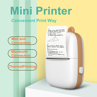 Mini imprimante K1 bluetooth portable pour enfants, connexion sans fil, pour l'école, les photos et le bureau, note, Mini format, de poche