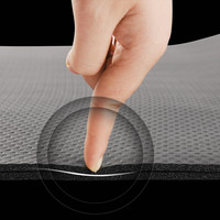 Tapis de tapis roulant professionnel en caoutchouc absorbant les chocs, durable, écologique, résistant à l'eau, antidérapant, respirant, non toxique, pliable