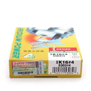 IK16 5303 commercio all'ingrosso genuino DENSO Iridium Spark Plug interscambio IK16TT IFR5T11 BKR5EIX BKR5EGP nessun rivenditore atorizzato falso economico