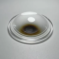 Diamètre optique Lentille dôme hémisphère 30mm Lentille dôme sphérique
