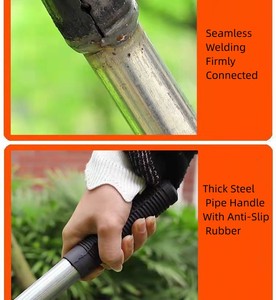 Faucille agricole avec long manche en acier lame tranchante pour couper l'herbe agricole Faucille - Product Image 4