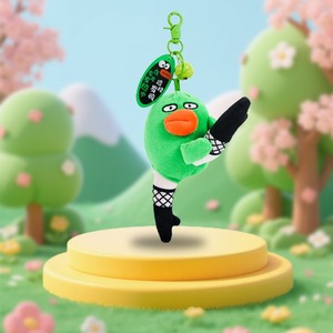 Vente en gros : Pendentif porte-clés créatif en peluche douce de la série Quirky Fugitive Lunatic, en coton, cadeau - Product Image 5