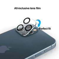 Protecteur d'écran pour smartphone, 50 pièces, Film pour objectif de caméra, couverture complète 2.5D Anti-rayure, en verre trempé 9H
