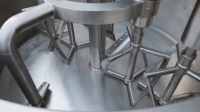 Mélangeur automatique commercial en acier inoxydable pour la préparation de gâteaux de lune, de raviolis et de saucisses