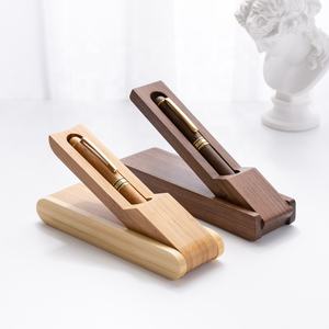 Zeamor di lusso Boligrafo naturale di legno Gel rullo fontana Business di bambù in legno <span class=keywords><strong>penna</strong></span> <span class=keywords><strong>a</strong></span> <span class=keywords><strong>sfera</strong></span> con scatola Set per i regali - Product Image 4