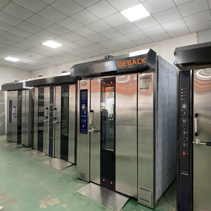 เตาอบแบบหมุนสแตนเลส 32 ถาด ยี่ห้อ OEM ราคาถูกใหม่ เครื่องมืออุตสาหกรรมสำหรับ<span class=keywords><strong>ร้าน</strong></span>ขายขนมปัง พิซซ่า ผลไม้ ถั่ว อาหารแห้ง - Product Image 6