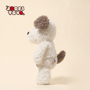 Jooki nhút nhát con chó Búp bê đồ chơi sang trọng mềm nhồi bông Chew Squeaky sang trọng tùy chỉnh nhỏ đan con chó đồ chơi - Product Image 4