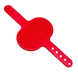 Brosse de bain personnalisable avec logo, durable, pour massage apaisant, peigne en caoutchouc, poignée réglable, pour toilettage des poils longs ou courts - Product Image 4