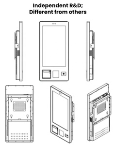 Kiosco de Pared para Restaurante con Pantalla Táctil de 21.5 Pulgadas, Sistema de Punto de Venta con Pago, Lector de Tarjetas NFC, Kiosco de Autoservicio para Pedidos - Product Image 6