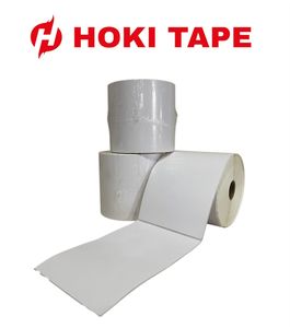 สติกเกอร์ติดฉลากด้วยความร้อนขนาด100x150สติกเกอร์กาวที่พิมพ์ด้วยความร้อนเพื่อให้ได้ภาพและข้อความที่ชัดเจนเหมาะสำหรับติดฉลาก - Product Image 2