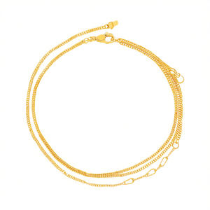 Cadena para gafas Angelina de 70 cm de ancho, tres en uno, correa ligera de metal para el cuello, para piezas de gafas - Product Image 1