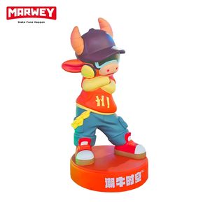 Marwey nouvelle arrivée personnalisé placé dans la salle de jeu dessin animé Animal petite Niuxiha Statue Sculpture pour prix d'usine vente <span class=keywords><strong>pas</strong></span> <span class=keywords><strong>cher</strong></span> - Product Image 1
