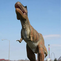 Modèle de dinosaure T-rex réaliste en 3D, imperméable, taille réelle, simulation animatronique, à vendre