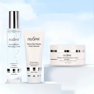 Private Label OEM Facial Set Skin Care Gentle Cleansing Moisturizing NUSPA Beauty Skin Care Set