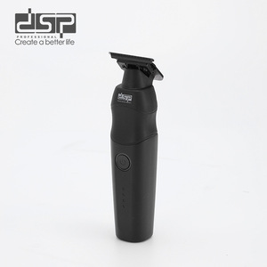 Tondeuse à cheveux professionnelle Dsp, lame en acier inoxydable, alimentée par batterie, longueur réglable, pour usage domestique et en salon de coiffure - Product Image 1