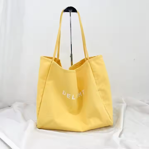 Bolsa de Compras de Lona de Algodón Ecológica, Moderna y Colorida, Tipo Bandolera y Mensajero para Mujer - Product Image 5