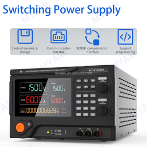 Myami 15V 5A 10A 20A 30A 60A có thể điều chỉnh lập trình băng ghế dự bị phòng thí nghiệm chuyển đổi <span class=keywords><strong>DC</strong></span> cung cấp điện 110V/ 220V <span class=keywords><strong>AC</strong></span> để <span class=keywords><strong>DC</strong></span> 12V Điện - Product Image 3