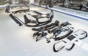 Pièces pour pare-chocs de voiture, accessoire pour voiture, CLA45 W117, style AMG, <span class=keywords><strong>Mercedes</strong></span> <span class=keywords><strong>Benz</strong></span> classe <span class=keywords><strong>CLA</strong></span> 2013 <span class=keywords><strong>2014</strong></span> 2015 2016 2017 2018, produit populaire, 2019 - Product Image 4