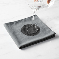 Vente en gros de serviettes de lavage de voiture en microfibre écologiques 30x30cm 250gsm, absorbantes, pour la cuisine, séchage rapide, réutilisables, chiffons de nettoyage