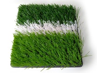 Ensemble de gazon artificiel souple imperméable en plastique pour terrain de football, piste et aménagement paysager