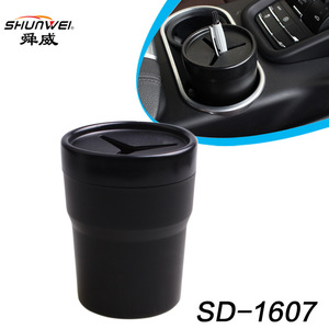 ถังขยะในรถยนต์รูปทรงถ้วยขนาด 1-3 ลิตร พร้อมหูจับ สำหรับใช้ในรถยนต์ รุ่น SD-1607 - Product Image 4