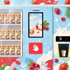 Distributeur automatique de smoothies surgelés 24h/24, 48 compartiments, avec surveillance à distance, pour salles de sport, campus, hubs de <span class=keywords><strong>transport</strong></span> et lieux publics - Product Image 5