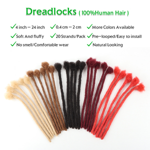 Orientdreads khóa Cheveux Naturel dread locs dài tự nhiên <span class=keywords><strong>dreadlocks</strong></span> tóc khóa sợ - Product Image 2