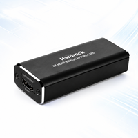 Carte de capture vidéo HDMI Hardrock Plug and Play 4K 30Hz Entrée 1080P Sortie pour OBS VLC Windows Mac Android