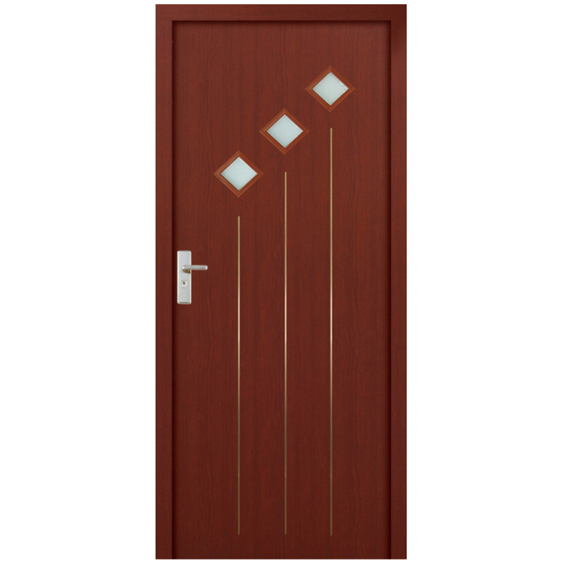 PVC cheap resin door made in China bathroom door