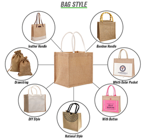 Bolsa de Yute Reutilizable Personalizada, Práctica para Todas las Temporadas, Estilo Abierto, Multiusos, para Regalos Promocionales de Marca - Product Image 6