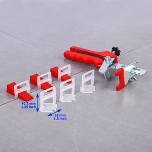 Système innovant de nivellement de <span class=keywords><strong>carrelage</strong></span> utilisant des clips en plastique réutilisables <span class=keywords><strong>pour</strong></span> éliminer les aspérités sur les - Product Image 1